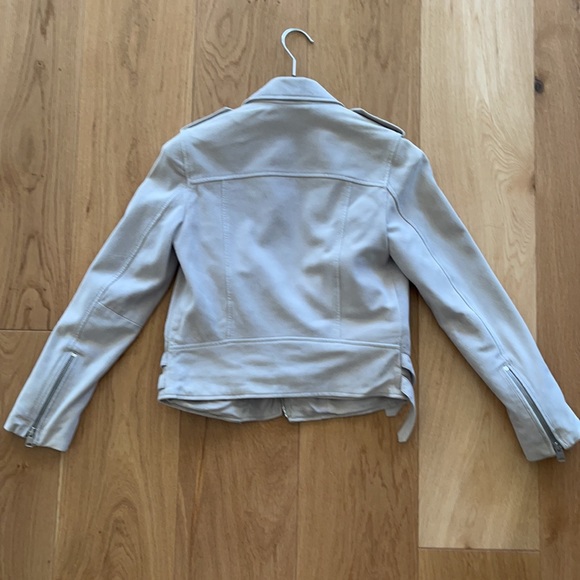 All Saints - Suede Moto Jacket - Picture 4 of 4